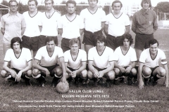 Equipe réserve 1971-1972